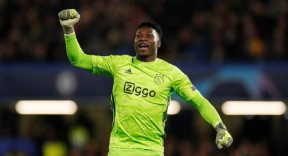 Manchester United and Tottenham target Andre Onana open to Premier League move