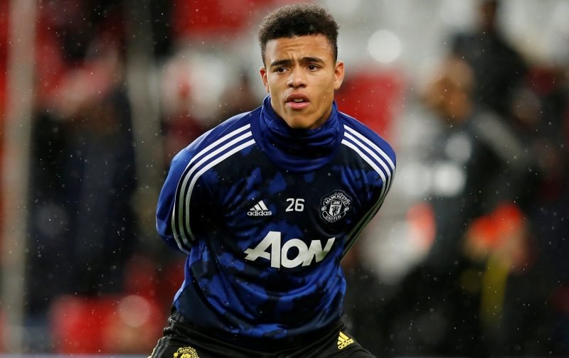 Manchester United young star Mason Greenwood is told he is already ahead of Anthony Martial and Marcus Rashford