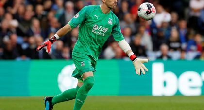 Manchester City move for Crystal Palace goalkeeper Vicente Guaita