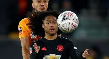 Manchester United youngster Tahith Chong’s agent met with Inter Milan ahead of possible move