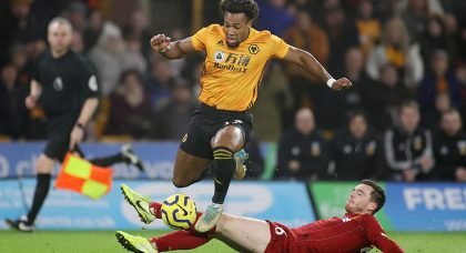 Liverpool and Man City in battle to sign Wolverhampton Wanderers winger Adama Traore