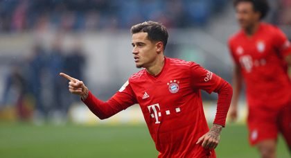 Chelsea head the queue to sign former Liverpool star Philippe Coutinho