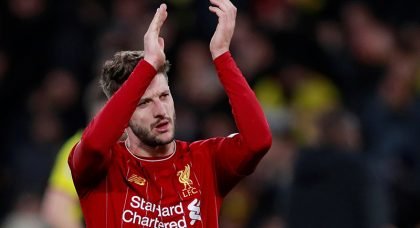 Liverpool could now aim to keep midfielder Adam Lallana