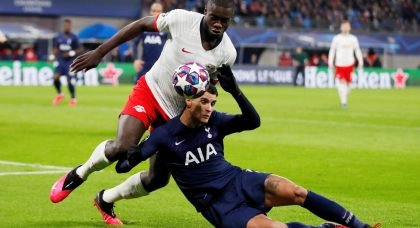 Fierce rivals Manchester United and Manchester City join five-horse raise to sign £52million RB Leipzig defender Dayot Upamecano