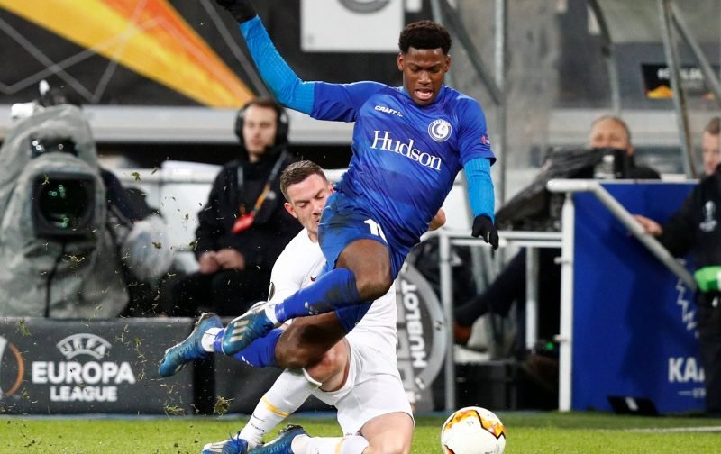 Manchester United and Arsenal both hold initial talks to sign Gent striker Jonathan David