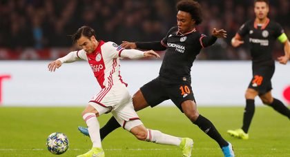 Chelsea interested in signing Ajax left-back Nicolas Tagliafico instead of Ben Chilwell