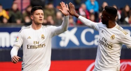 Manchester United set for talks with Real Madrid over possible loan deal for Luka Jovic