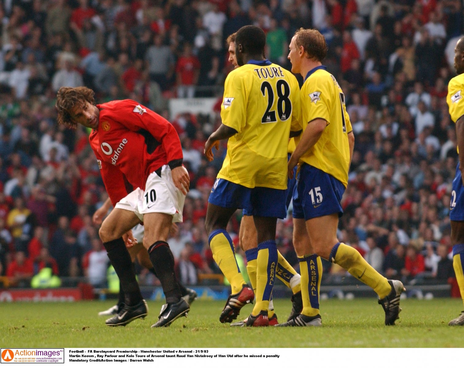 Top 5 Manchester United Vs Arsenal Premier League Matches At Old ...