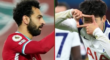 Liverpool v Tottenham Hotspur Head-to-Head: Mohamed Salah or Son Heung-min? Who will win the clash of the forwards?