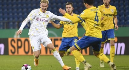 Arsenal told asking price by Borussia Dortmund for reported transfer target Julian Brandt