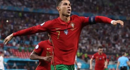 Ronaldo, Schick… the Top 5 Euro 2020 Group Stage Players