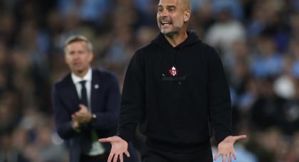 Pep Guardiola: “I will not apologise” for asking for more supporters