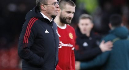 Man United players joke behind interim manager Ralf Rangnick’s back