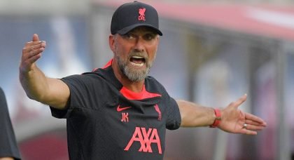 Liverpool boss Klopp makes big call on transfer business