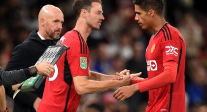 Man United boss Ten Hag unsure on futures of two defenders
